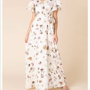 Floral maxi dress